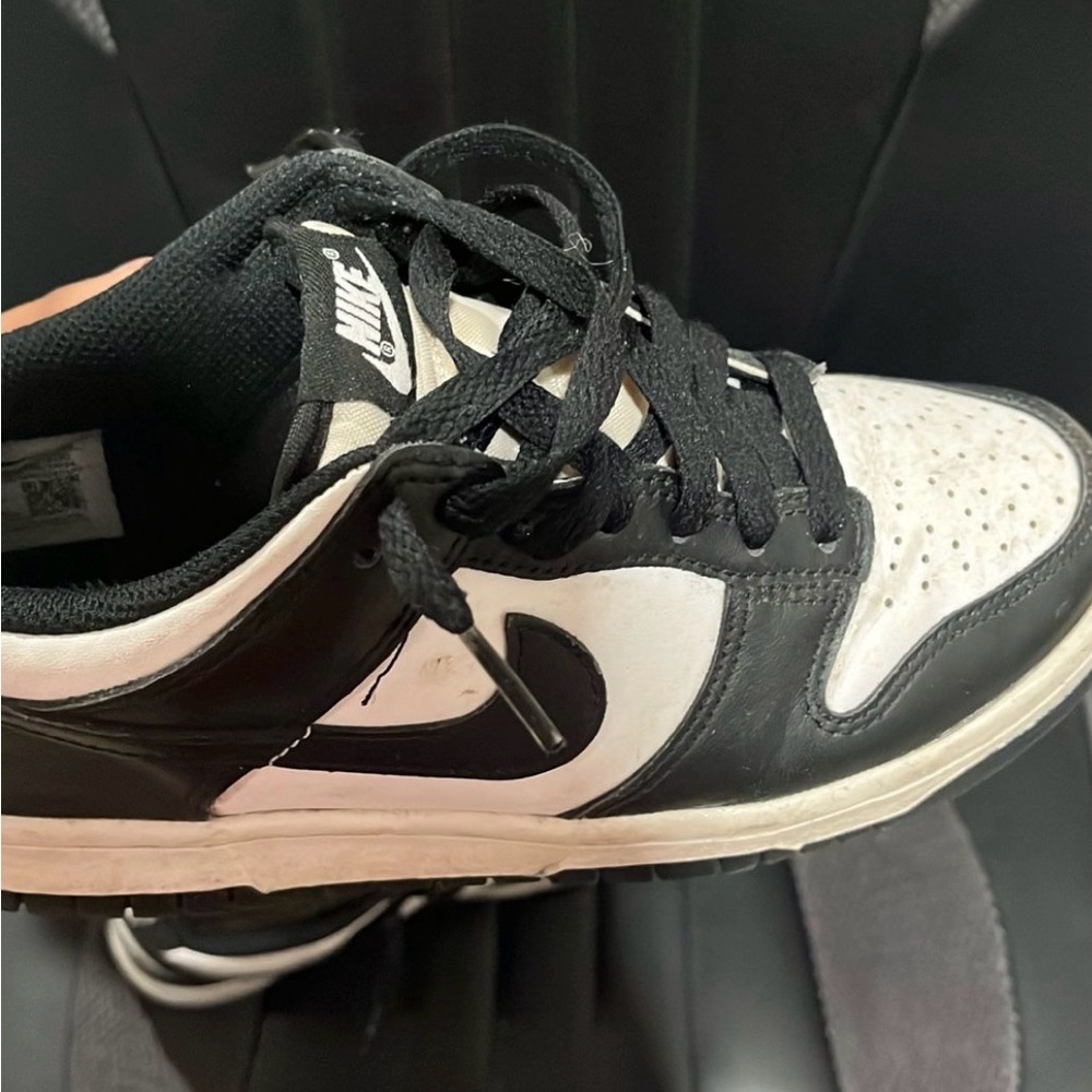 Nike Kids Black and White Sneakers